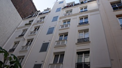 Ravalement intérieur cour - Paris 18ème — photo 8